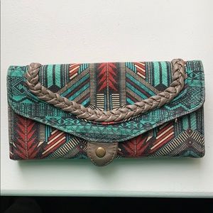 Used Printed Wallet